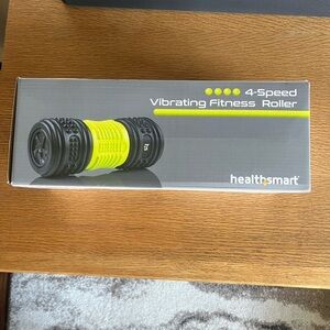 Healthsmart 4-Speed Vibrating Fitness Roller - Yellow/Black